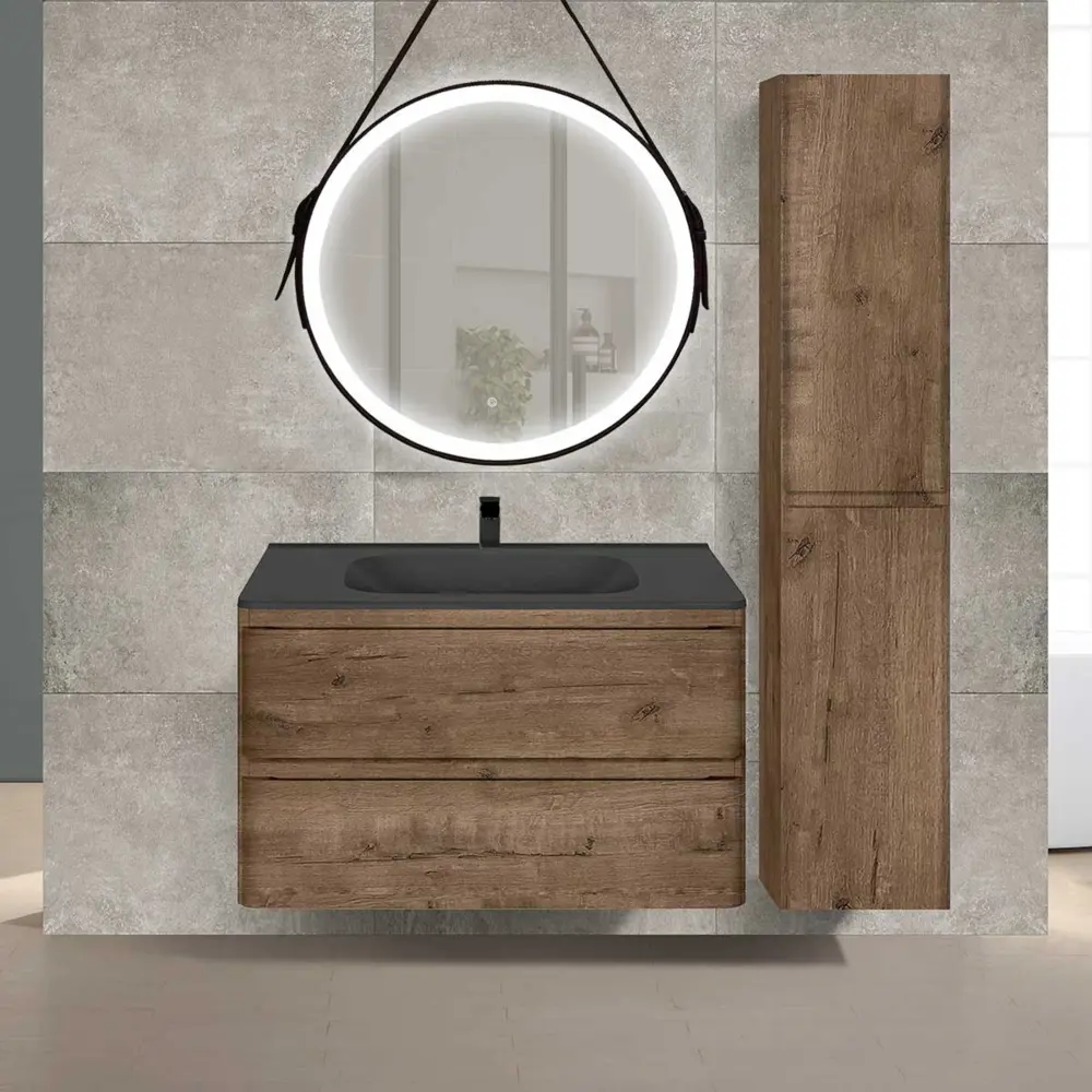 Фото 3 Тумба с раковиной Vincea Vico 800 Black V.Oak VMC-2V800VO VCB-2VP800B 80 Фото 3 Тумба с раковиной Vincea Vico 800 Black V.Oak VMC-2V800VO VCB-2VP800B 80