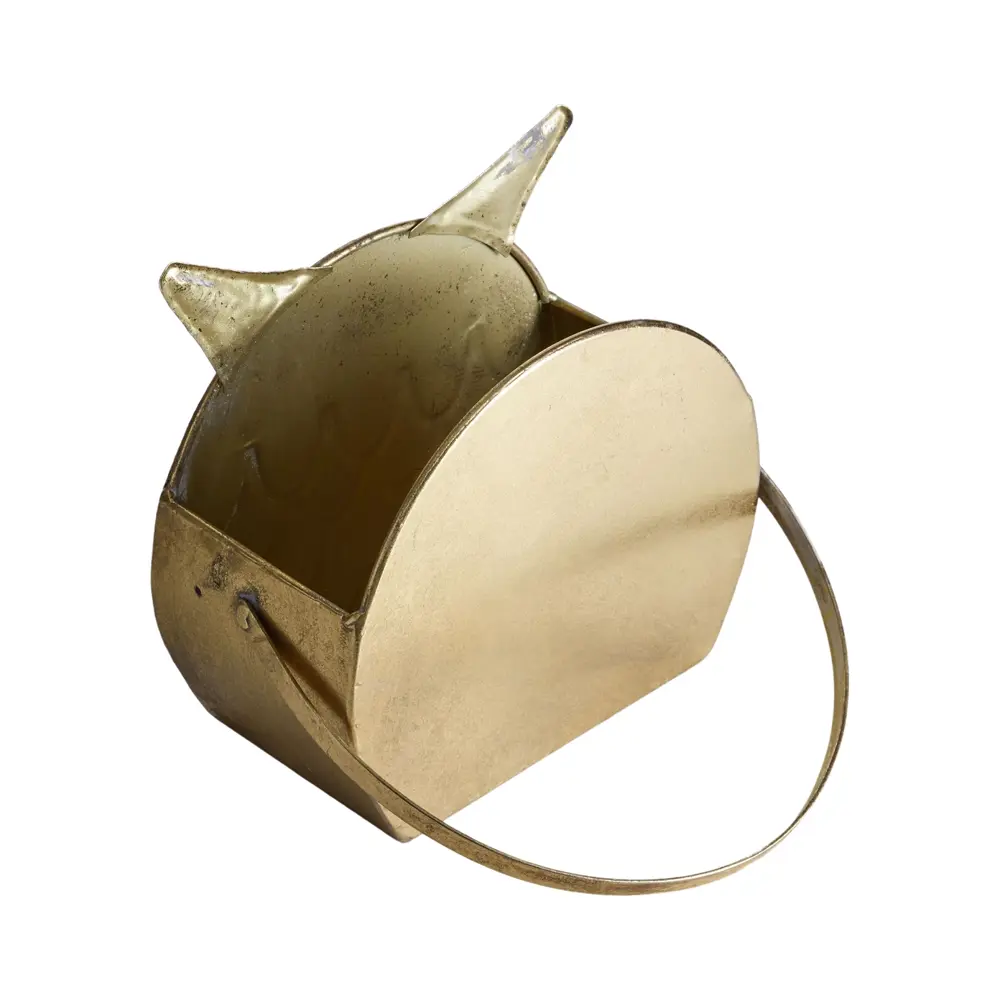 Фото 3 Кашпо Сова Гласар d 13 см 26 см 2.5 л железо жёлтый/золотой без автополива Фото 3 Кашпо Сова Гласар d 13 см 26 см 2.5 л железо жёлтый/золотой без автополива