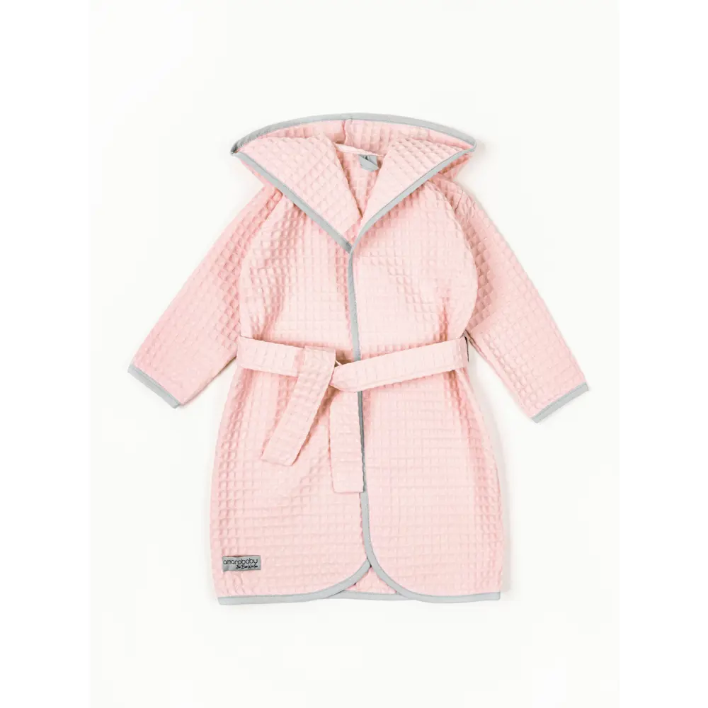 Фото 6 Банный халат Amarobaby AB-OD22-WAF2502/06-98 размер 3/4 года цвет розовый Фото 6 Банный халат Amarobaby AB-OD22-WAF2502/06-98 размер 3/4 года цвет розовый