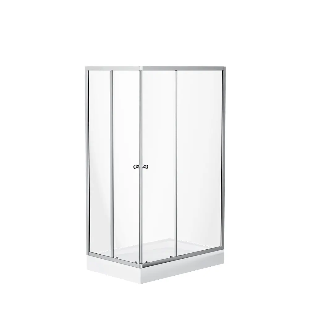 Фото Душевой уголок Damixa Venus DX09VE-403-12080CT угол 120.3x79.6см серый профиль эффект стекла без покрытия Фото Душевой уголок Damixa Venus DX09VE-403-12080CT угол 120.3x79.6см серый профиль эффект стекла без покрытия