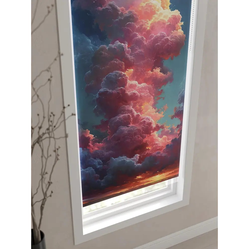 Фото 2 Рулонная штора At home Бетта AT772419 62x170 см цвет бежевый/фиолетовый/оранжевый/синий/красный Фото 2 Рулонная штора At home Бетта AT772419 62x170 см цвет бежевый/фиолетовый/оранжевый/синий/красный