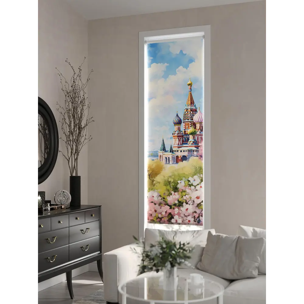 Фото 3 Рулонная штора At home Бетта 62x170 см цвет зеленый/бежевый/золотой/серый/белый Фото 3 Рулонная штора At home Бетта 62x170 см цвет зеленый/бежевый/золотой/серый/белый