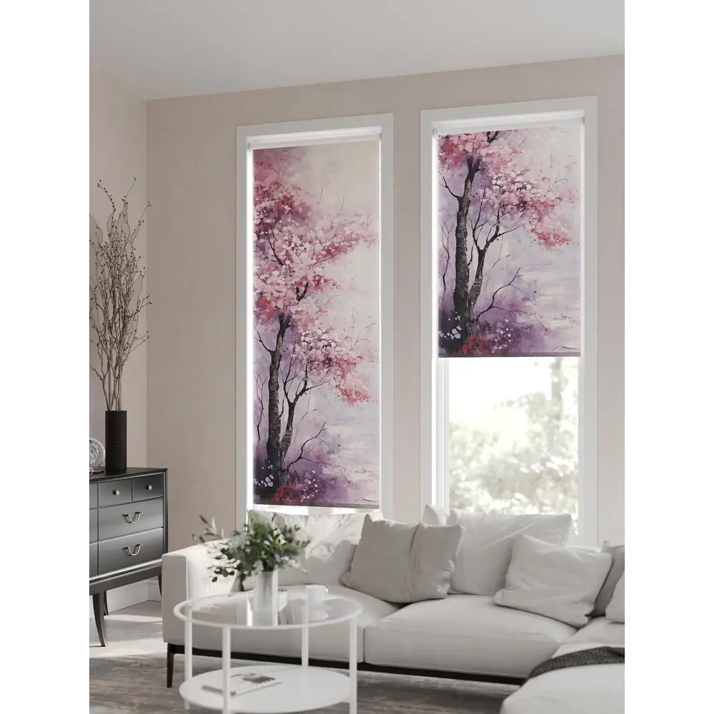 Фото 4 Рулонная штора At home Фореста 62x170 см цвет розовый/фиолетовый Фото 4 Рулонная штора At home Фореста 62x170 см цвет розовый/фиолетовый