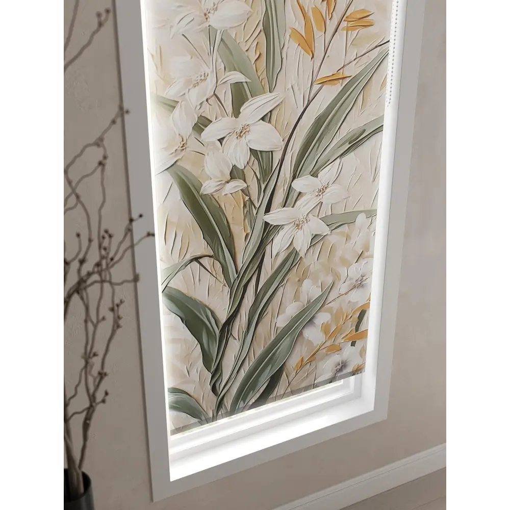 Фото 5 Рулонная штора At home Орелия 62x170 см цвет бежевый/белый/зеленый/желтый Фото 5 Рулонная штора At home Орелия 62x170 см цвет бежевый/белый/зеленый/желтый