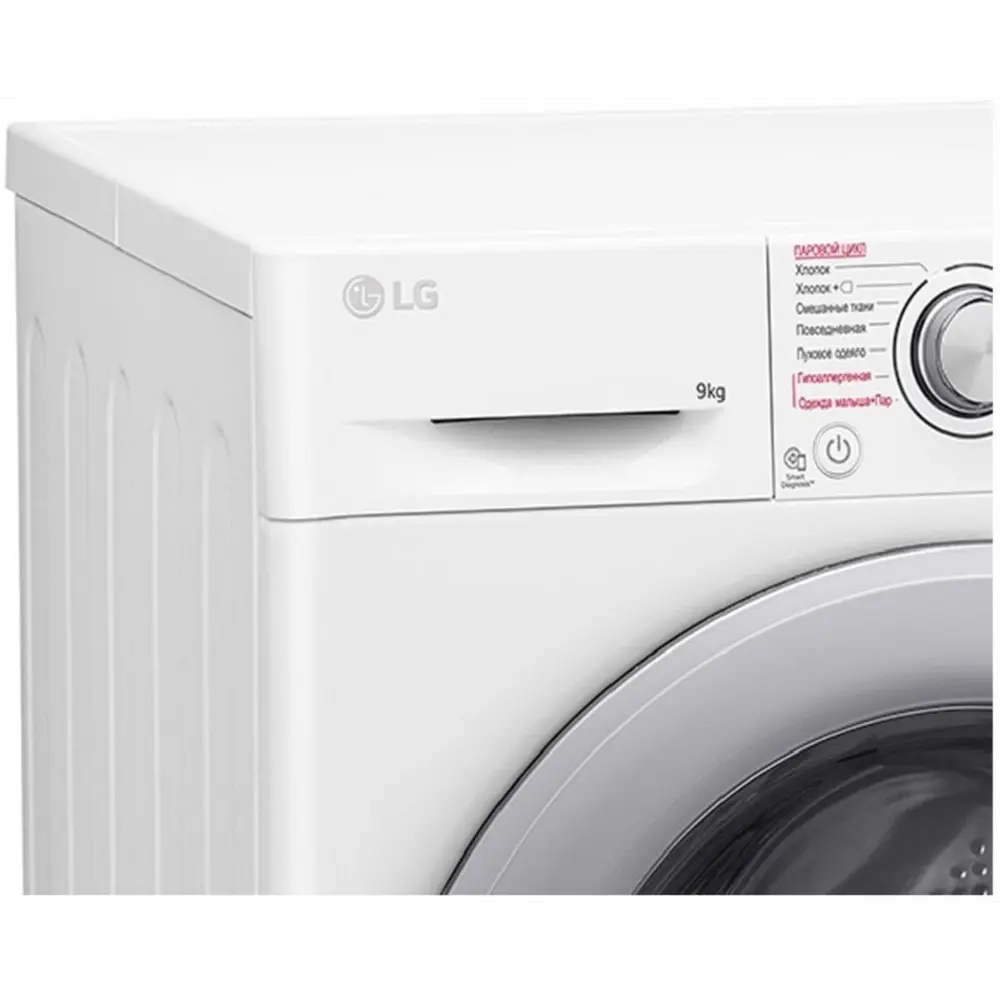 Фото 9 Стиральная машина Lg F4m5vs4wp 60x85x56.5 см 9 кг цвет белый