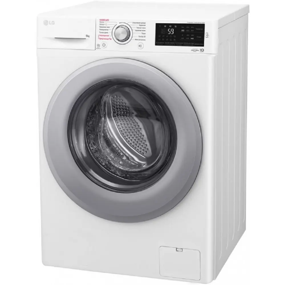Фото 3 Стиральная машина Lg F4m5vs4wp 60x85x56.5 см 9 кг цвет белый