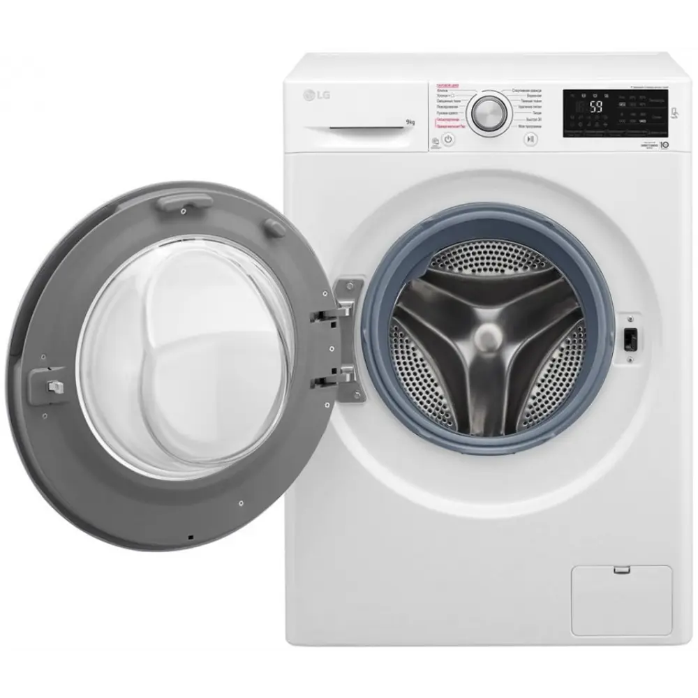 Фото 4 Стиральная машина Lg F4m5vs4wp 60x85x56.5 см 9 кг цвет белый