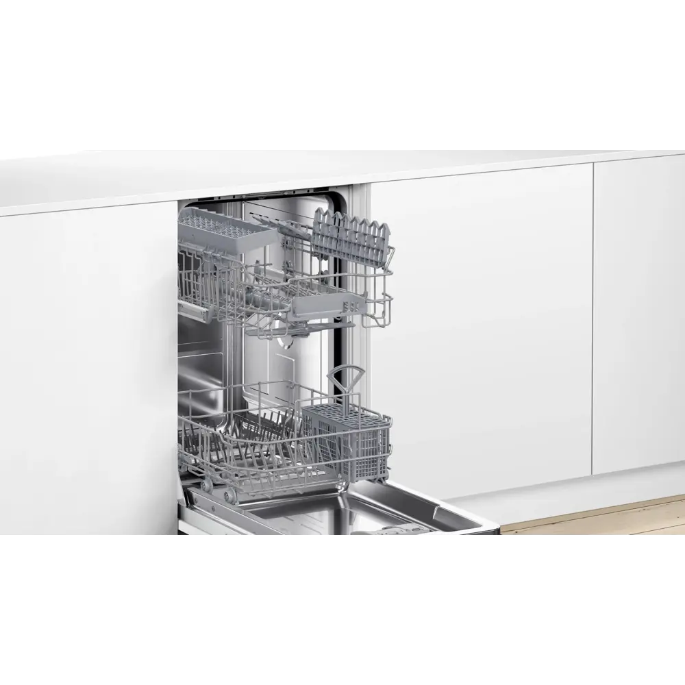 Фото 2 Встраиваемая посудомоечная машина Bosch SPV4HKX10E 44.8 см 5 программ цвет белый Фото 2 Встраиваемая посудомоечная машина Bosch SPV4HKX10E 44.8 см 5 программ цвет белый