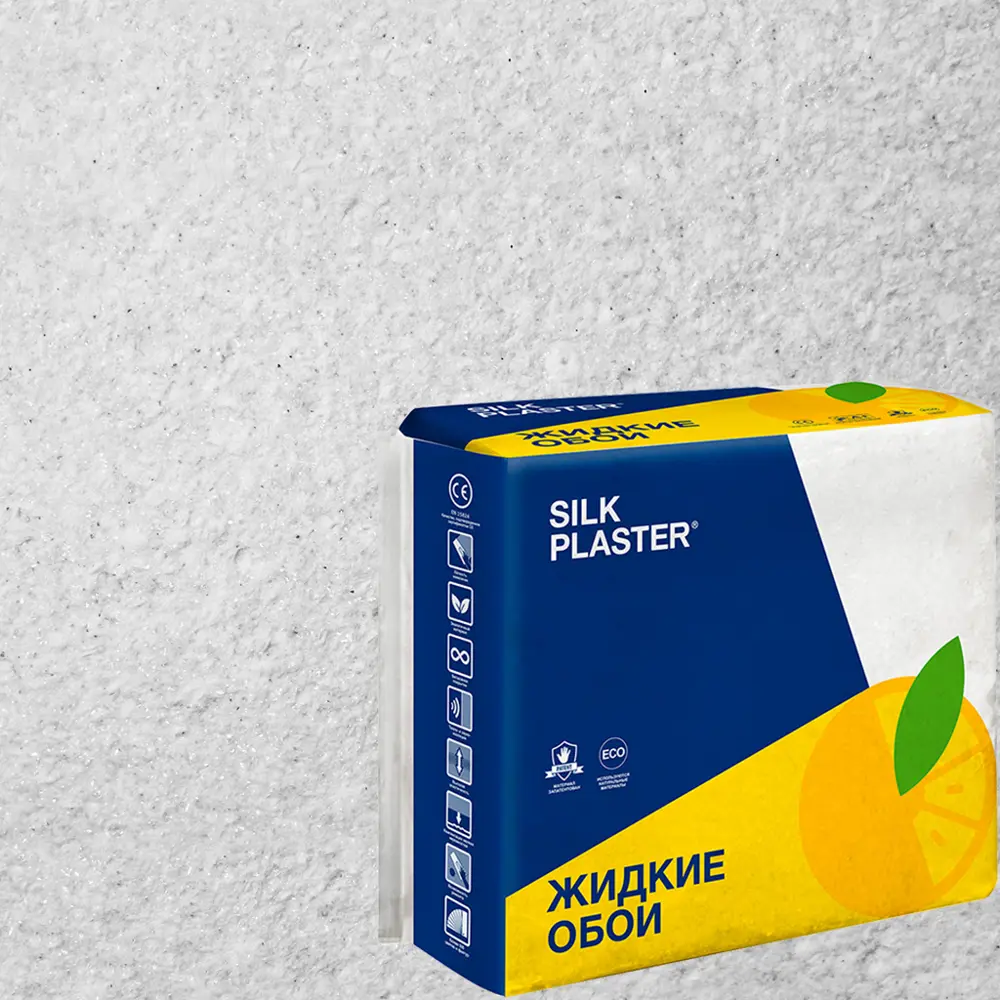 Фото Жидкие обои Silk Plaster Absolute А251 1.1 кг цвет бело-зеленый Фото Жидкие обои Silk Plaster Absolute А251 1.1 кг цвет бело-зеленый