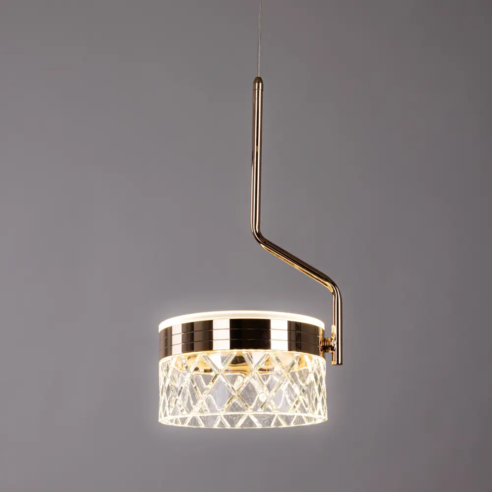 Фото 2 Люстра подвесная светодиодная Arte lamp Mosaic с пультом управления 2 м² нейтральный белый свет цвет золото Фото 2 Люстра подвесная светодиодная Arte lamp Mosaic с пультом управления 2 м² нейтральный белый свет цвет золото