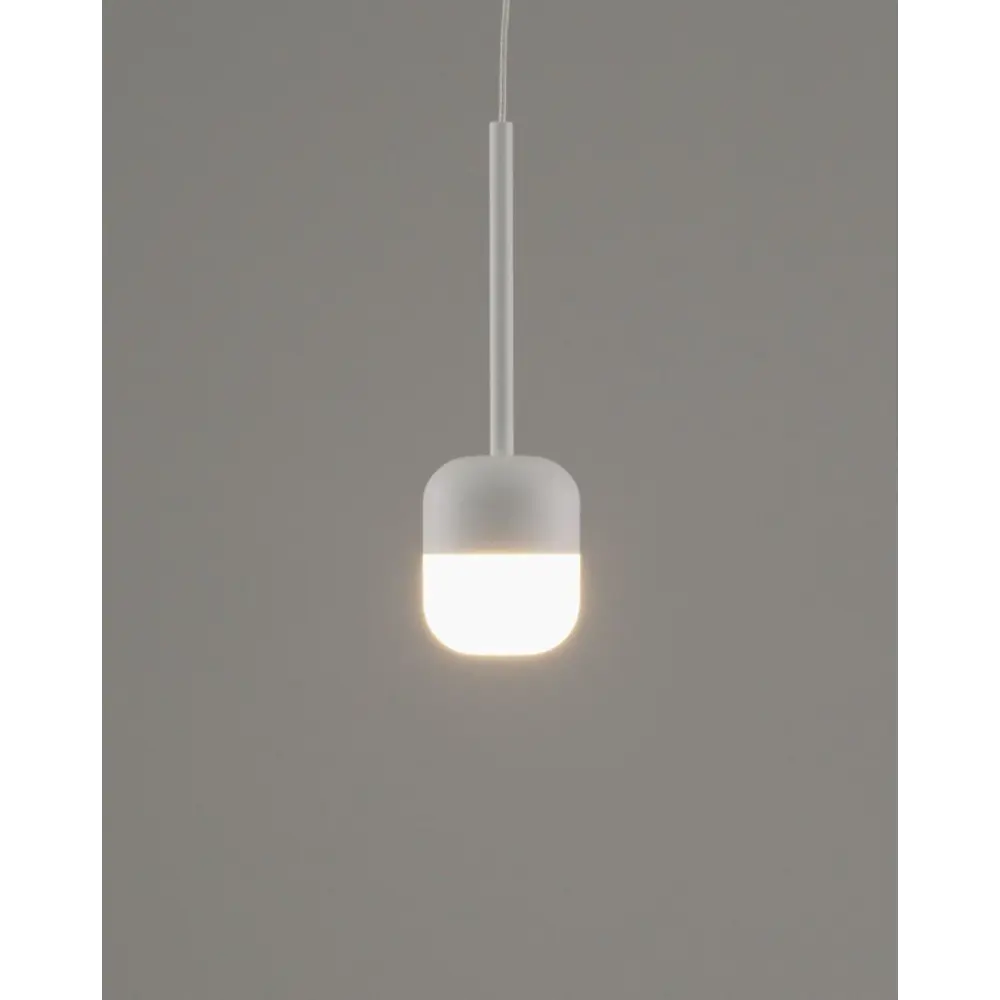 Фото 3 Светильник подвесной светодиодный Moderli V10861-pl 5 м² теплый белый (желтый) свет цвет белый Фото 3 Светильник подвесной светодиодный Moderli V10861-pl 5 м² теплый белый (желтый) свет цвет белый