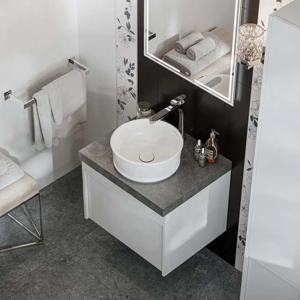 Фото 4 Раковина Kerama Marazzi CI.wb.36_spb, 36 см Фото 4 Раковина Kerama Marazzi CI.wb.36_spb, 36 см