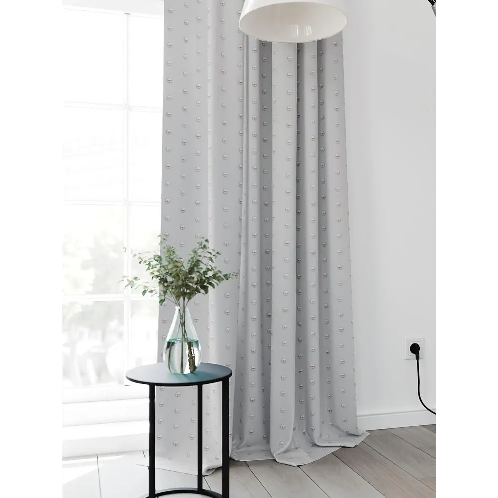 Фото 4 Комплект штор на шторной ленте Comfy Way Марбилс 150x300 см цвет бежевый Фото 4 Комплект штор на шторной ленте Comfy Way Марбилс 150x300 см цвет бежевый