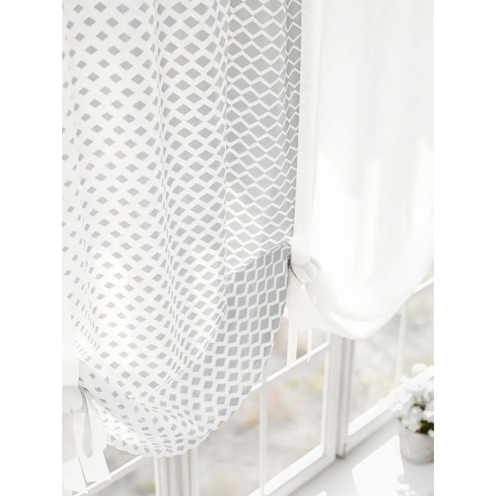 Фото 4 Тюль на шторной ленте Comfy Way Реонвит 300x155 см цвет белый Фото 4 Тюль на шторной ленте Comfy Way Реонвит 300x155 см цвет белый