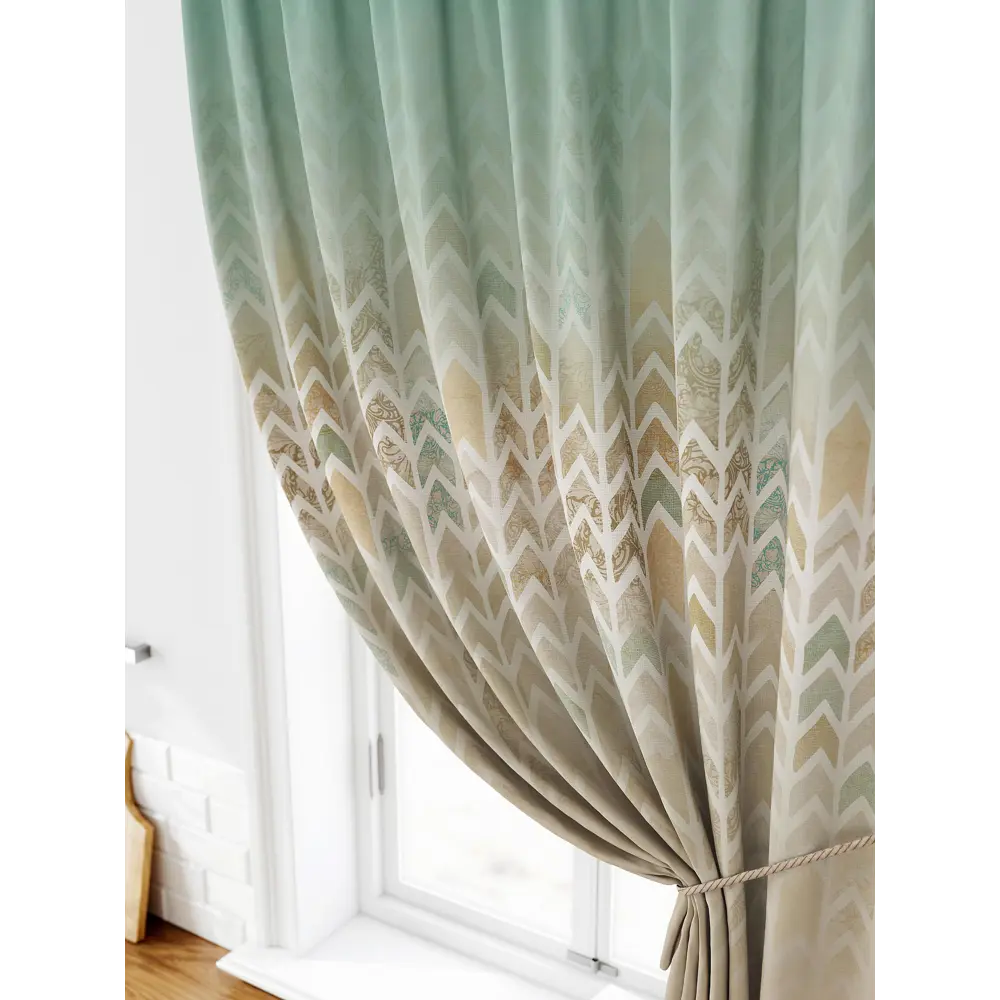 Фото 3 Штора на ленте Comfy Way Лимират габардин 150x160 см цвет белый CW935117