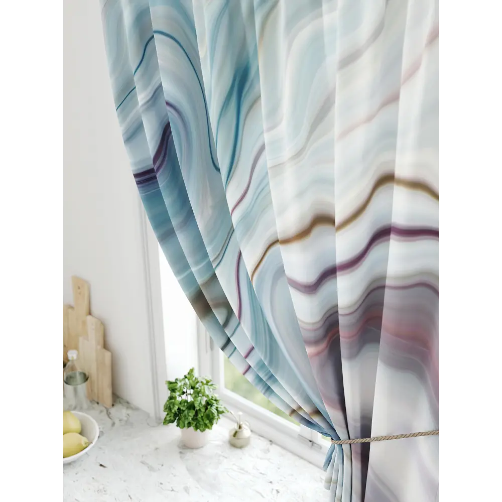 Фото 3 Штора на ленте Comfy Way Ролтин габардин 150x170 см цвет фиолетовый CW936121 Фото 3 Штора на ленте Comfy Way Ролтин габардин 150x170 см цвет фиолетовый CW936121