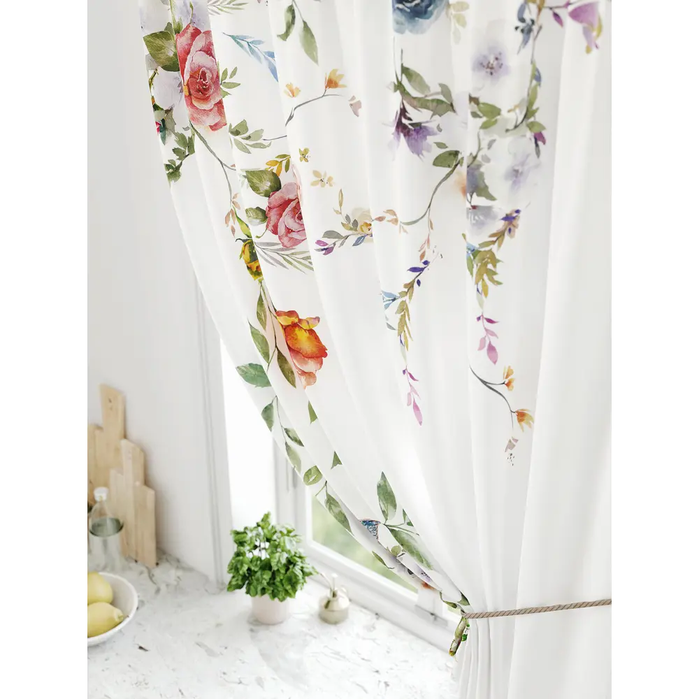 Фото 3 Штора на ленте Comfy Way Ролтин габардин 150x170 см цвет зеленый CW936138