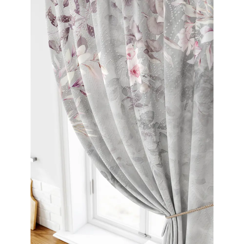 Фото 3 Штора на ленте Comfy Way Лимират габардин 150x160 см цвет розовый CW935028 Фото 3 Штора на ленте Comfy Way Лимират габардин 150x160 см цвет розовый CW935028