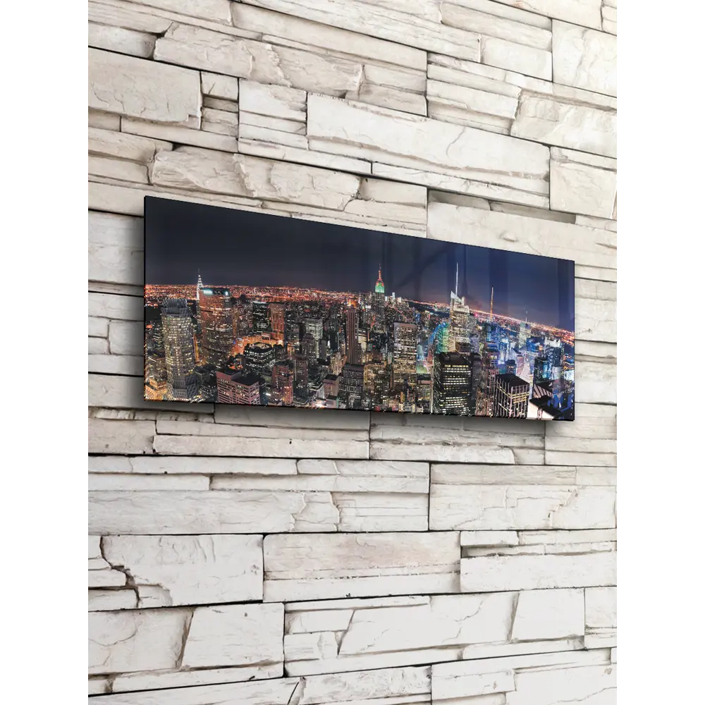 Фото 3 Картина без рамки Postermarket Ночной Манхэттен 33x95 см Фото 3 Картина без рамки Postermarket Ночной Манхэттен 33x95 см
