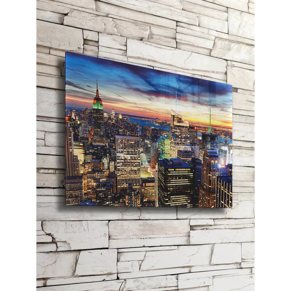 Фото 3 Картина на стекле Postermarket Нью-Йорк 40x50 см Фото 3 Картина на стекле Postermarket Нью-Йорк 40x50 см