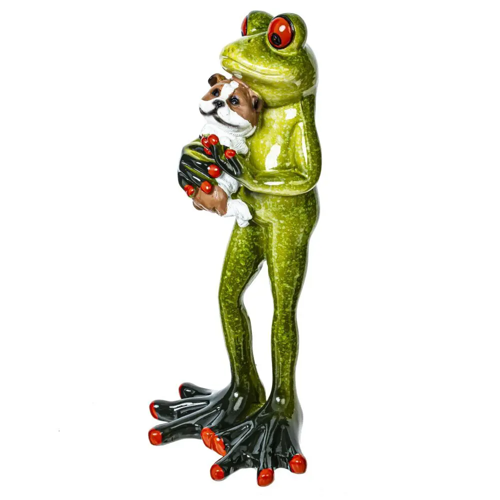 Фото 2 Фигурка декоративная Лягушка L5 W7 H16.5 см 799672