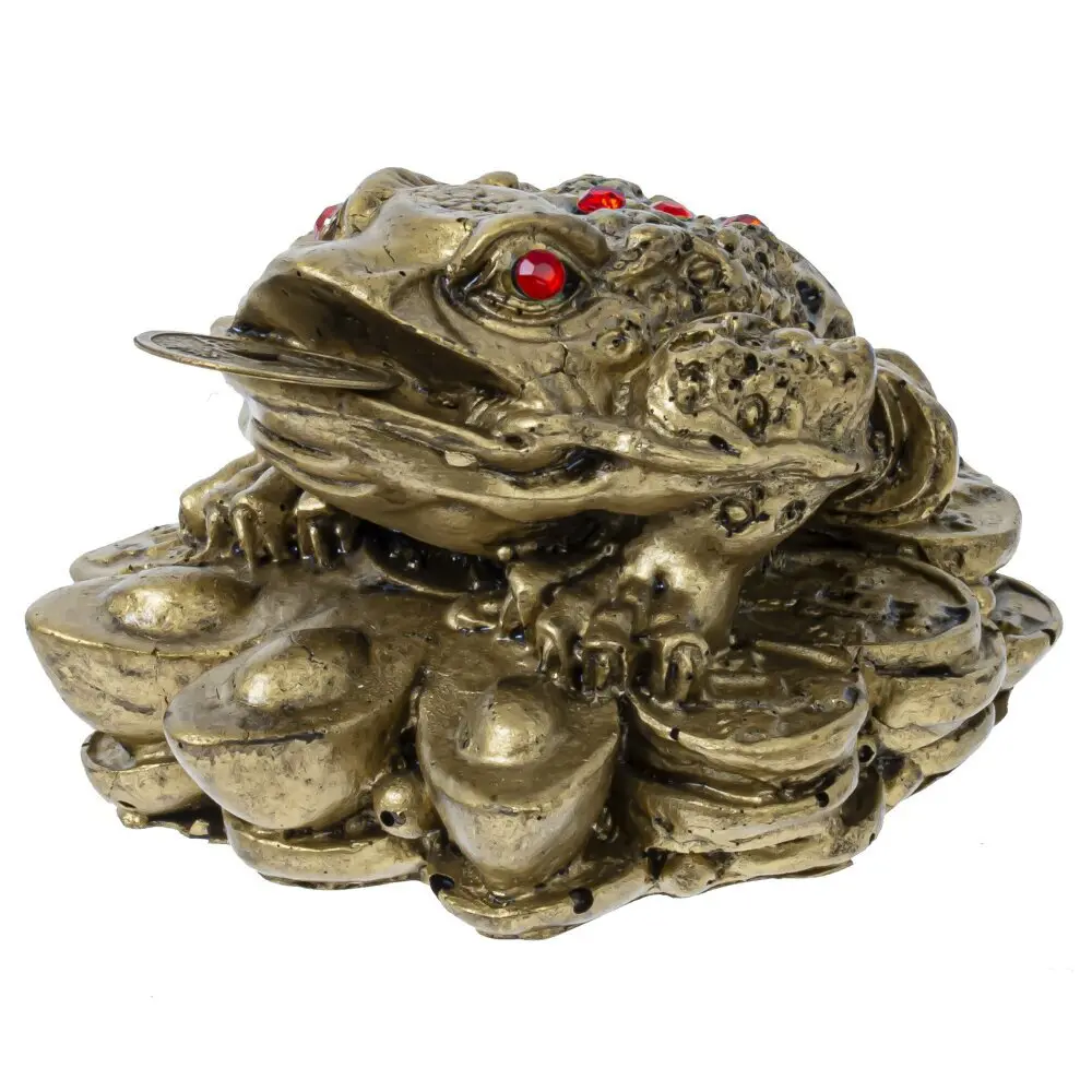 Фото Фигурка декоративная Лягушка денежная L8 W7 H4.5 см 804503 Фото Фигурка декоративная Лягушка денежная L8 W7 H4.5 см 804503