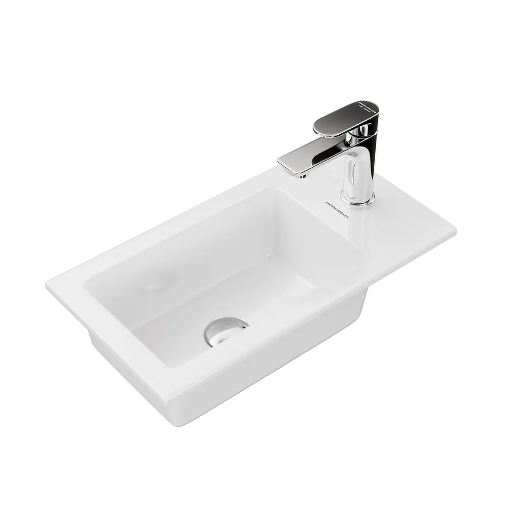 Фото 3 Раковина Kerama Marazzi Lato встраиваемая сверху 50 см Фото 3 Раковина Kerama Marazzi Lato встраиваемая сверху 50 см