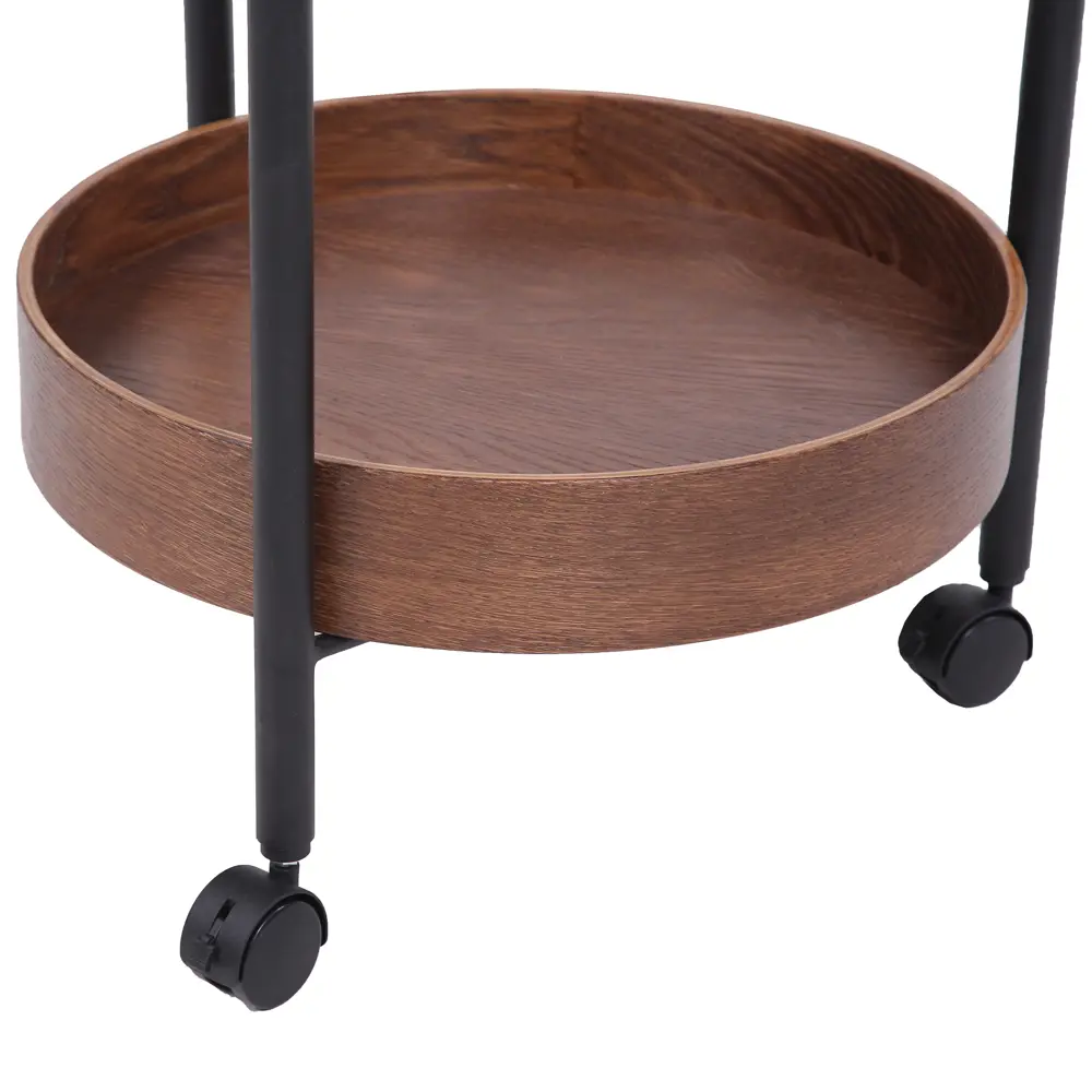 Фото 4 Журнальный столик круглый Мебелик 45.50x61.70 см цвет коричневый