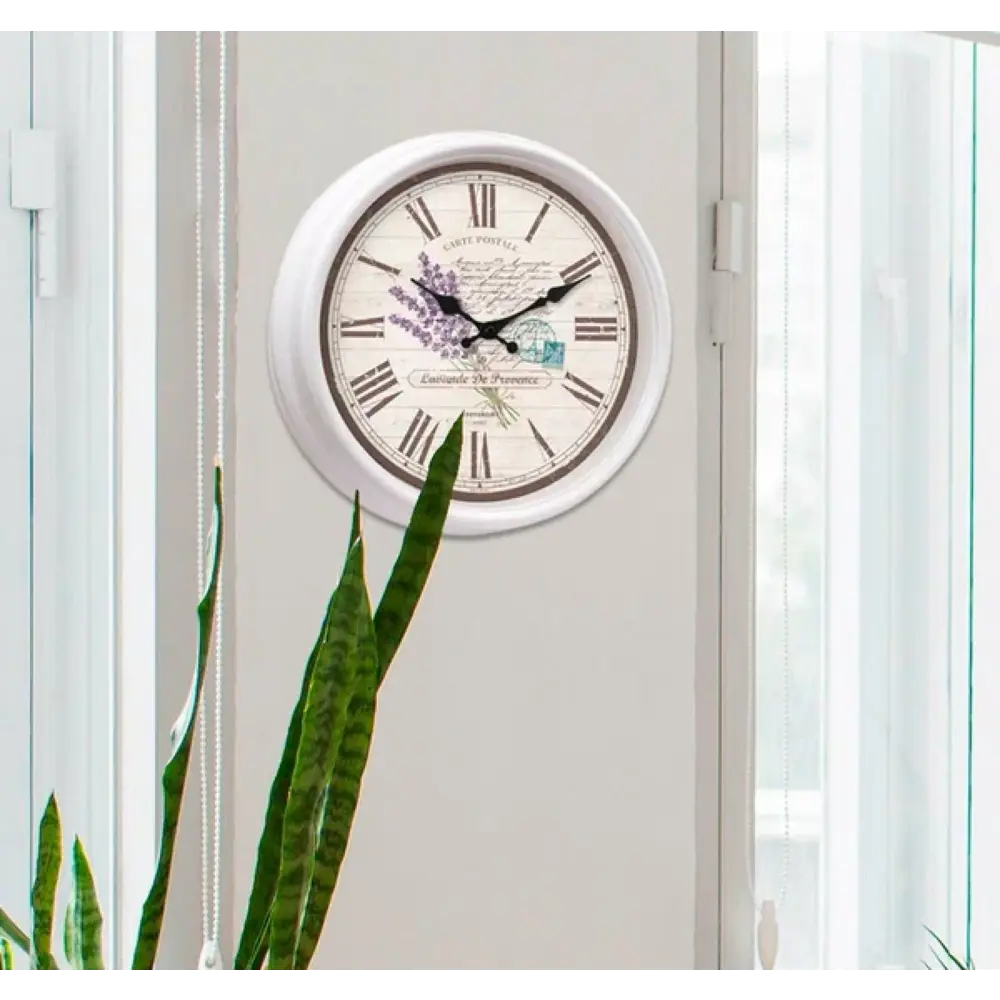 Фото 2 Настенные часы круглые Troyka 88881897 31 см цвет белый Фото 2 Настенные часы круглые Troyka 88881897 31 см цвет белый