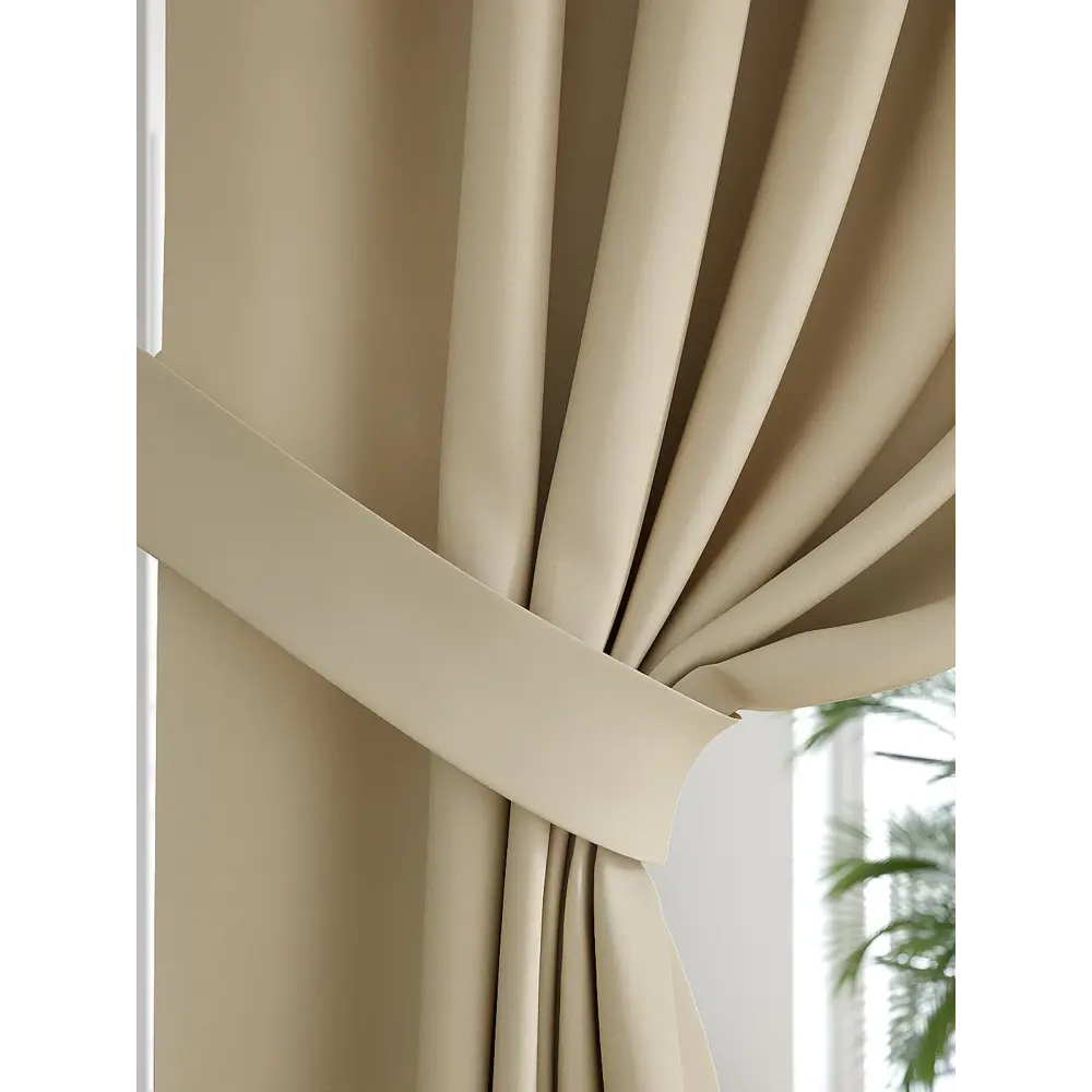 Фото 2 Штора на ленте At Home Кронфис 150x250 см блэкаут цвет коричневый AA965451250 Фото 2 Штора на ленте At Home Кронфис 150x250 см блэкаут цвет коричневый AA965451250