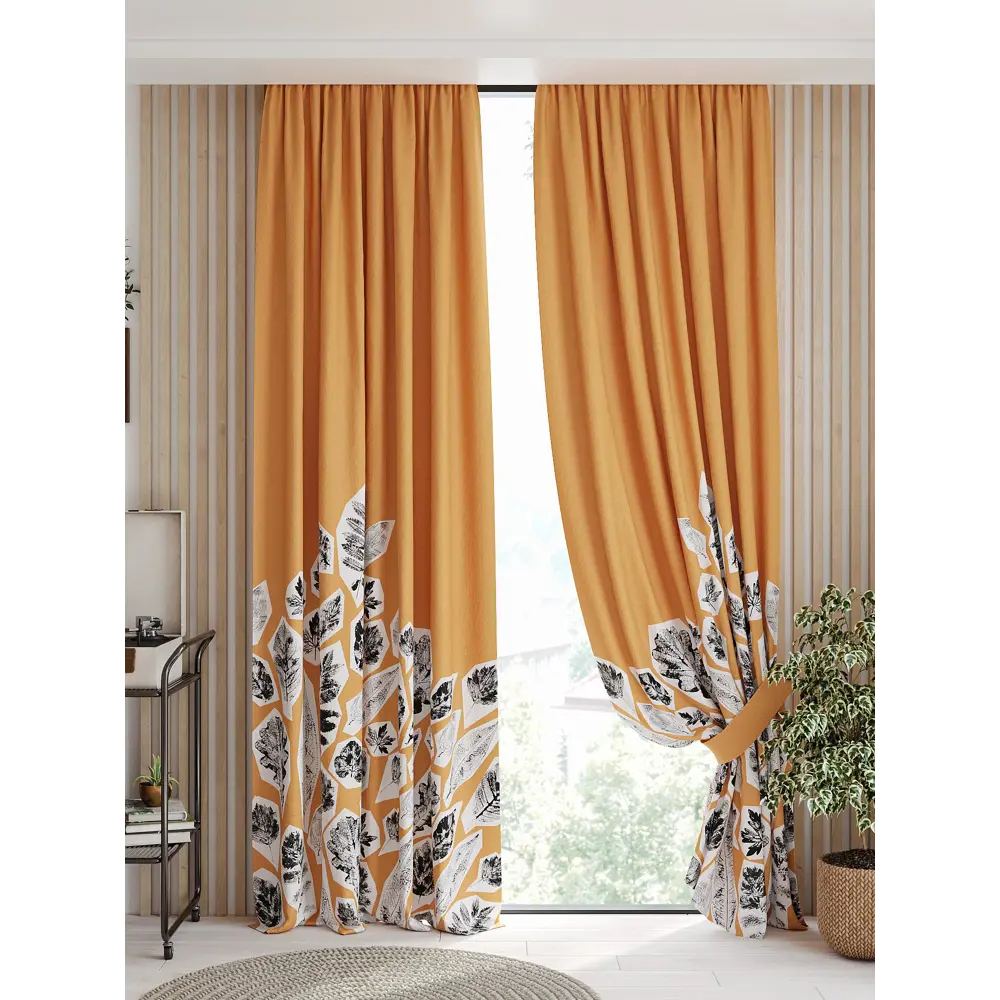 Фото 3 Комплект штор на ленте At Home Рантвиркс 150x250 см габардин цвет белый AA544009 Фото 3 Комплект штор на ленте At Home Рантвиркс 150x250 см габардин цвет белый AA544009