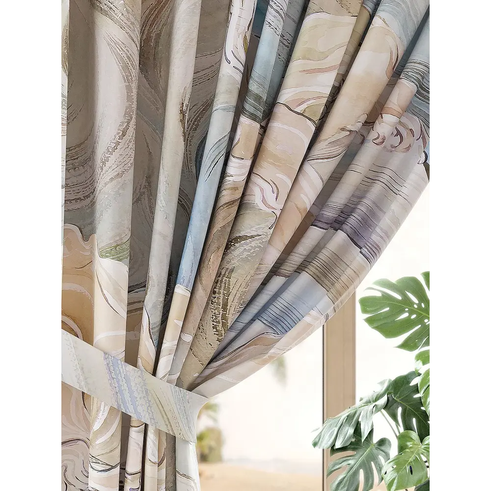 Фото 3 Штора на ленте At Home Диленгорс 150x250 см блэкаут цвет синий/серый/голубой AA950843250 Фото 3 Штора на ленте At Home Диленгорс 150x250 см блэкаут цвет синий/серый/голубой AA950843250