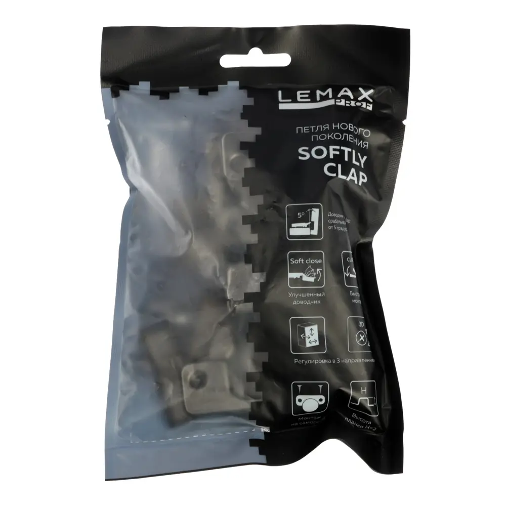 Фото 12 Петля вкладная с эксцентриком Lemax Prof softly clap цвет черный никель 2 шт. Фото 12 Петля вкладная с эксцентриком Lemax Prof softly clap цвет черный никель 2 шт.