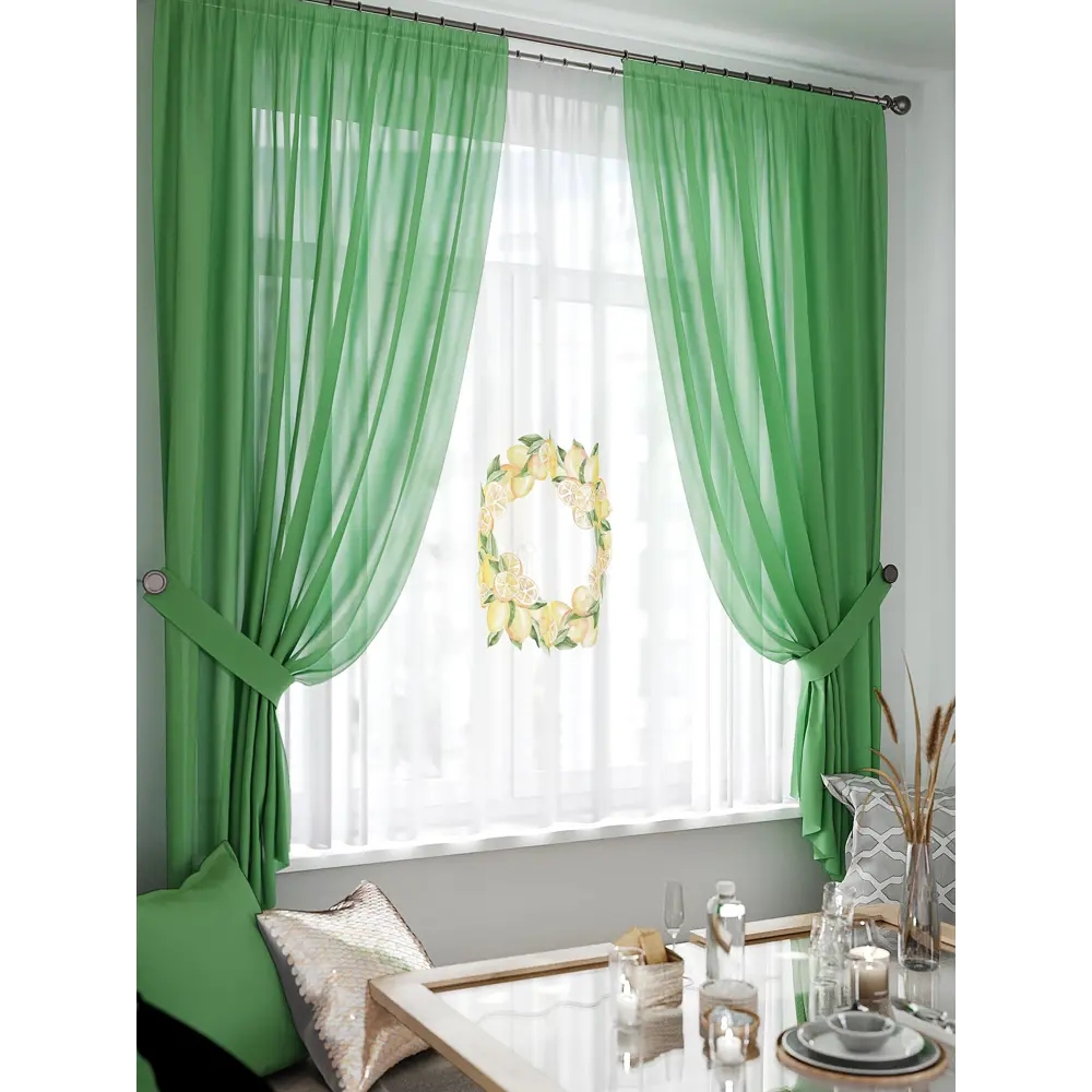 Фото 3 Тюль на ленте вуаль Helga Ликротс 300x180 см цвет белый HH550422 Фото 3 Тюль на ленте вуаль Helga Ликротс 300x180 см цвет белый HH550422