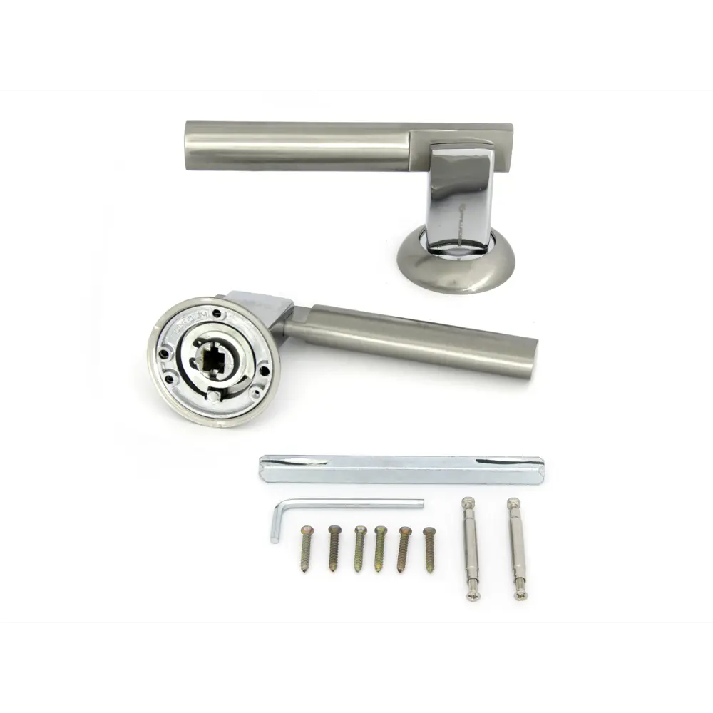 Фото 2 Дверная ручка Palladium A Rio SN/CP