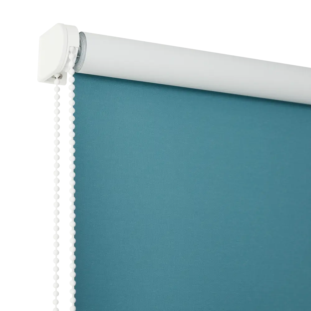 Фото 3 Штора рулонная блэкаут Inspire Santos 120x175 см бирюзовая Celadon 2 Фото 3 Штора рулонная блэкаут Inspire Santos 120x175 см бирюзовая Celadon 2