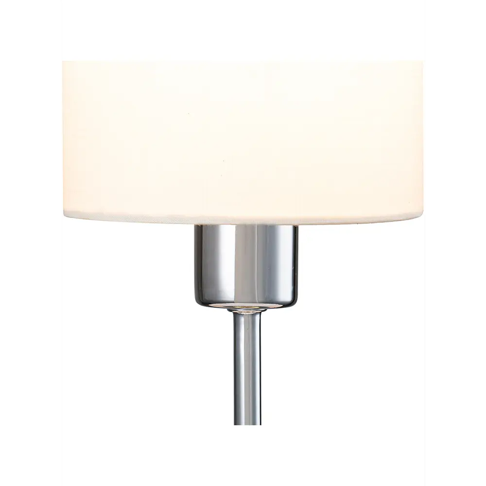 Фото 5 Настольная лампа Escada 1109/1 chrome/beige цвет серый/серебристый Фото 5 Настольная лампа Escada 1109/1 chrome/beige цвет серый/серебристый