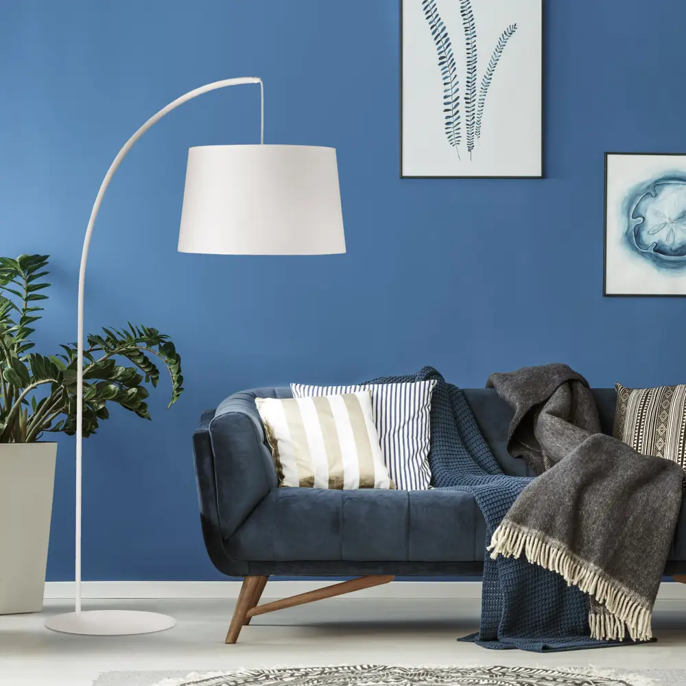 Фото 2 Торшер Tk lighting Hang цвет белый Фото 2 Торшер Tk lighting Hang цвет белый