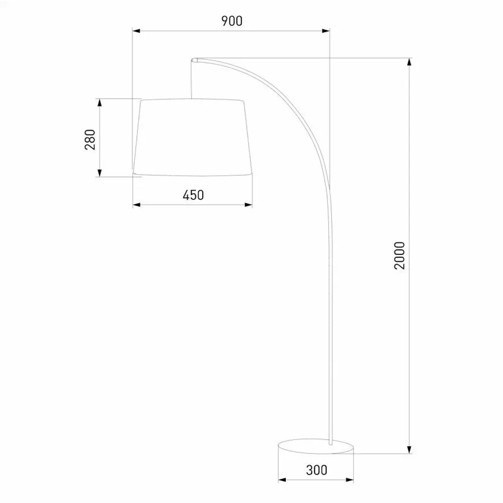 Фото 3 Торшер Tk lighting Hang цвет белый Фото 3 Торшер Tk lighting Hang цвет белый