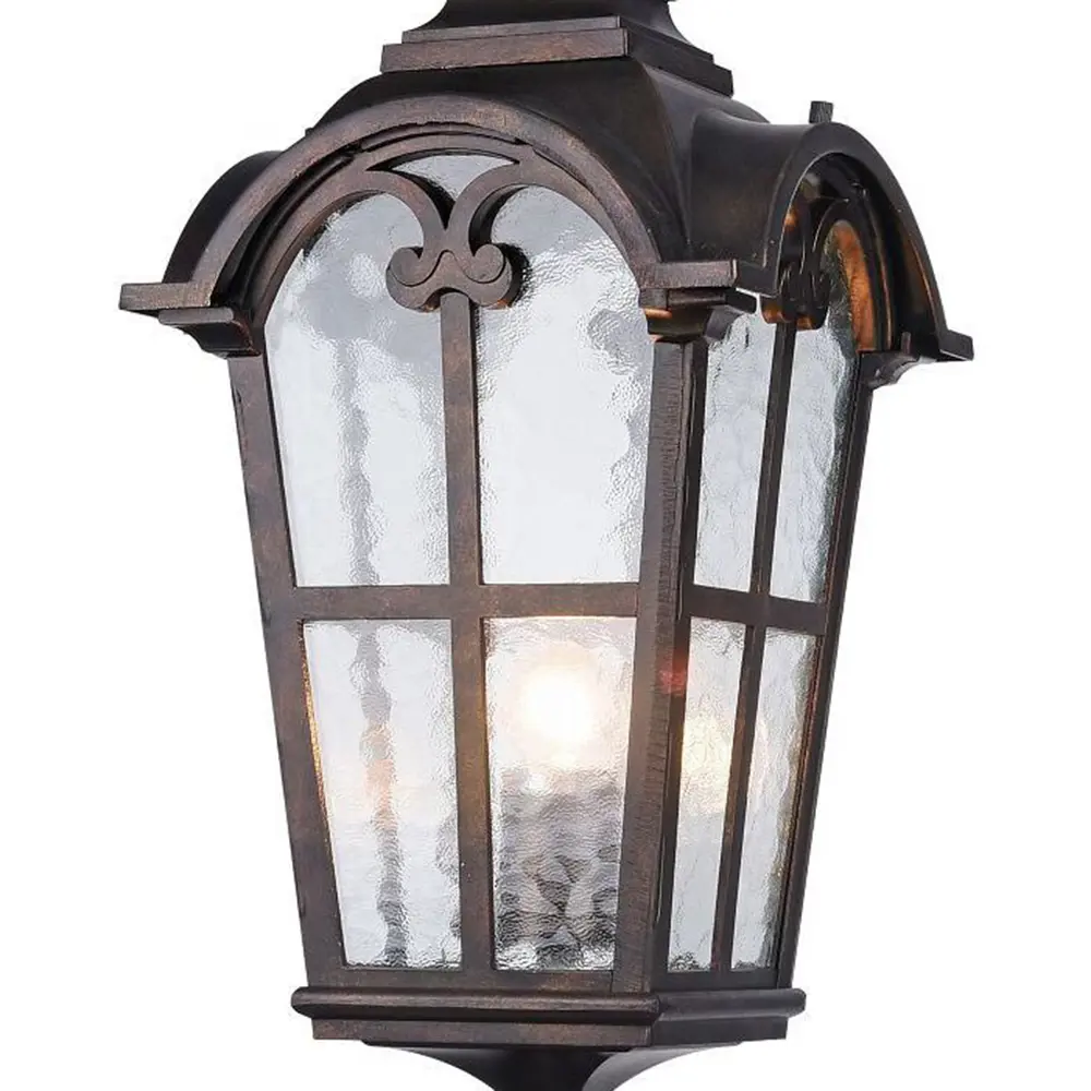 Фото 4 Столб уличный Favourite 5839-1t 60 Вт E27 IP44 цвет основания коричневый