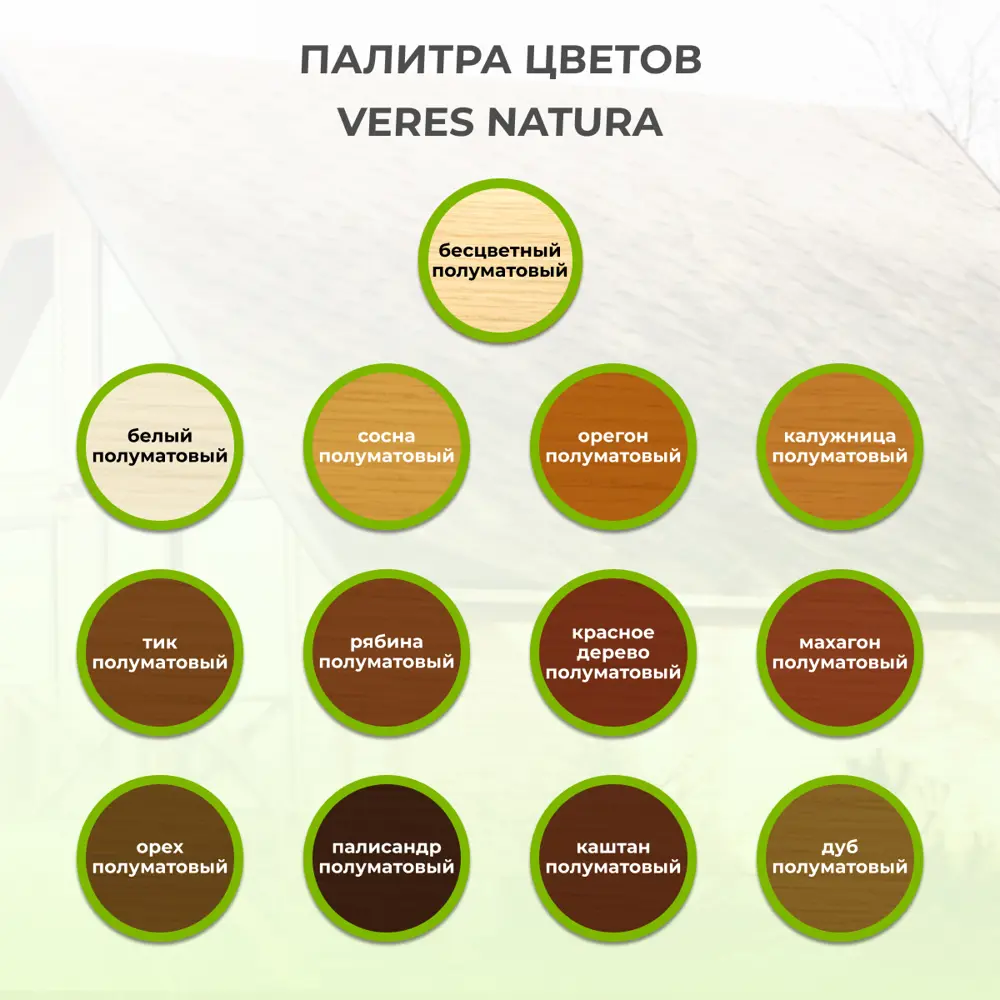 Фото 5 Пропитка декоративная для дерева Veres Natura полуматовая цвет красное дерево 0.75 л Фото 5 Пропитка декоративная для дерева Veres Natura полуматовая цвет красное дерево 0.75 л