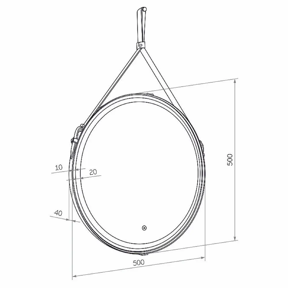 Фото 14 Зеркало для ванной Soul of calypso Millenium ЗЛП985 с подсветкой 50x50см Фото 14 Зеркало для ванной Soul of calypso Millenium ЗЛП985 с подсветкой 50x50см