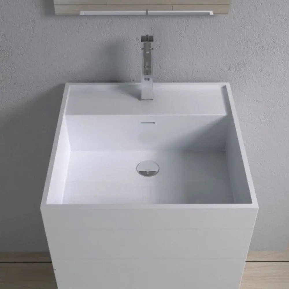 Фото Раковина напольная NS BATH NSF-48480G цвет белый глянец Фото Раковина напольная NS BATH NSF-48480G цвет белый глянец