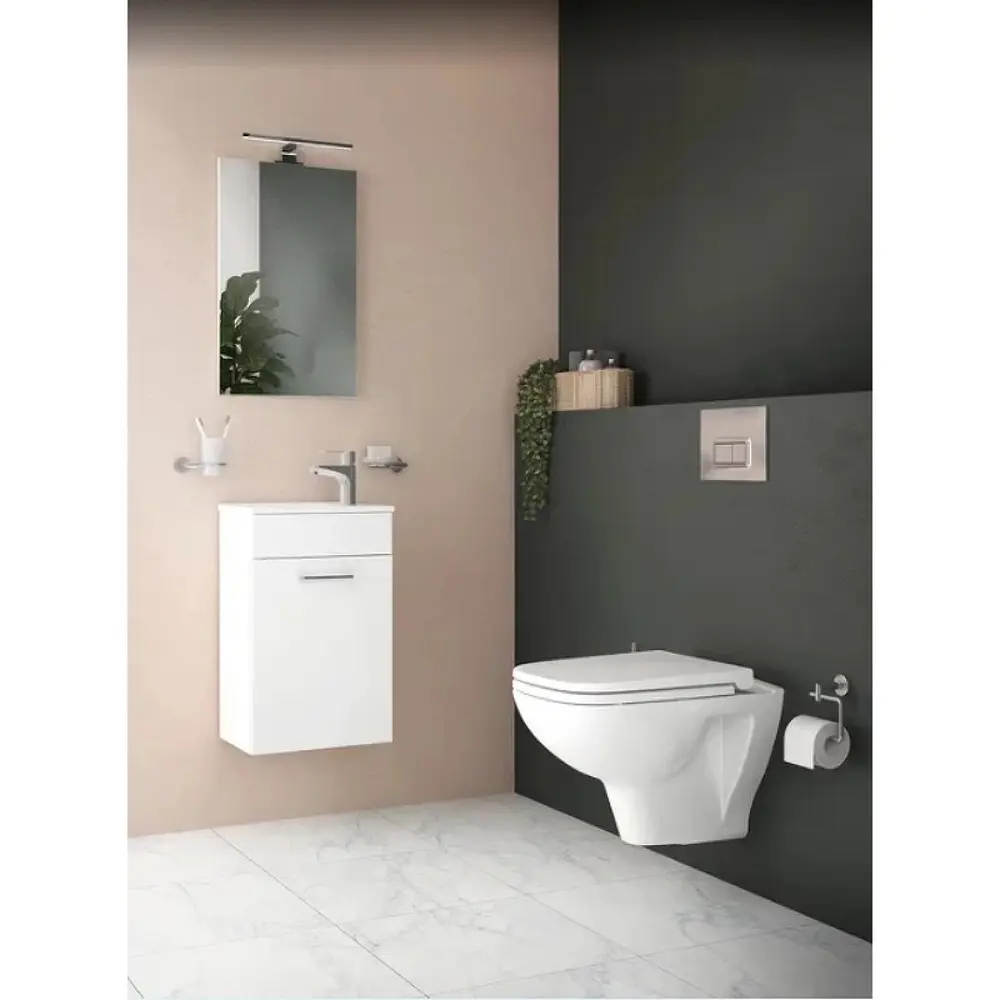 Фото 2 Унитаз подвесной Vitra 00000132190 безободковый с сиденьем микролифт Фото 2 Унитаз подвесной Vitra 00000132190 безободковый с сиденьем микролифт