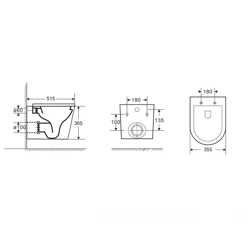 Фото 6 Комплект инсталляция и унитаз GROHE 552640 цвет чаши черный Фото 6 Комплект инсталляция и унитаз GROHE 552640 цвет чаши черный