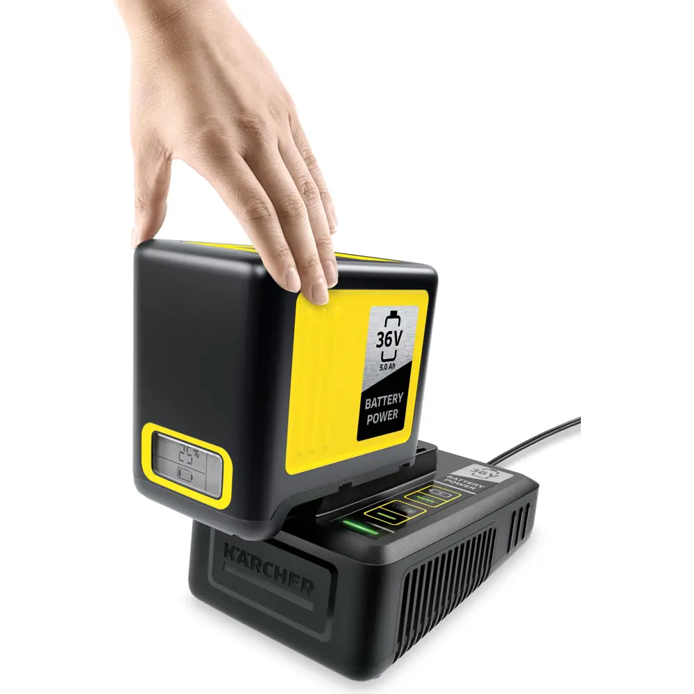 Фото 2 Комплект аккумулятора Karcher Battery Power 36/50 DW EU 36 В 5 Ач Фото 2 Комплект аккумулятора Karcher Battery Power 36/50 DW EU 36 В 5 Ач