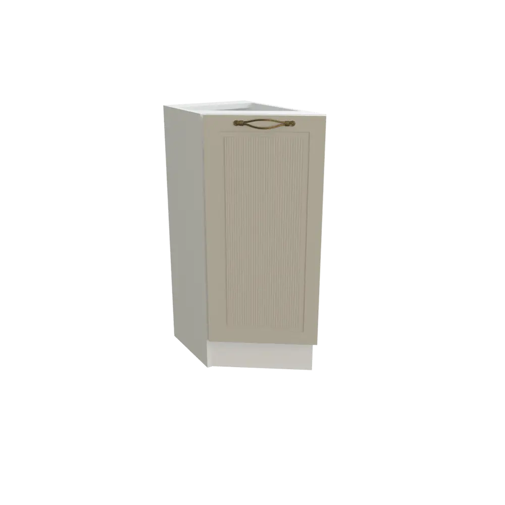 Фото Напольный шкаф торцевой с 1-ой дверцей Сурская Мебель Моцарт 30x81.60x56 см МДФ цвет белый/кварц грей Фото Напольный шкаф торцевой с 1-ой дверцей Сурская Мебель Моцарт 30x81.60x56 см МДФ цвет белый/кварц грей