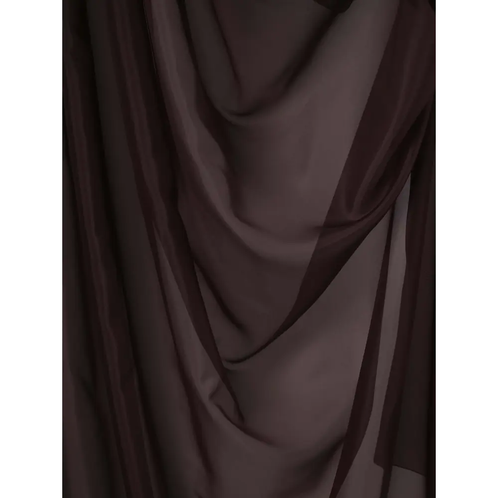 Фото 4 Тюль на ленте At Home Рилка-К 150x170 см вуаль цвет коричневый AA207135