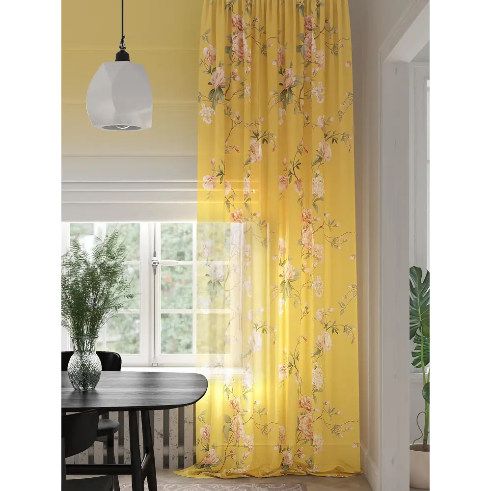 Фото 4 Тюль на ленте At Home Тенмеркис 150x280 см вуаль цвет белый/бежевый/коричневый/зеленый AA974426 Фото 4 Тюль на ленте At Home Тенмеркис 150x280 см вуаль цвет белый/бежевый/коричневый/зеленый AA974426