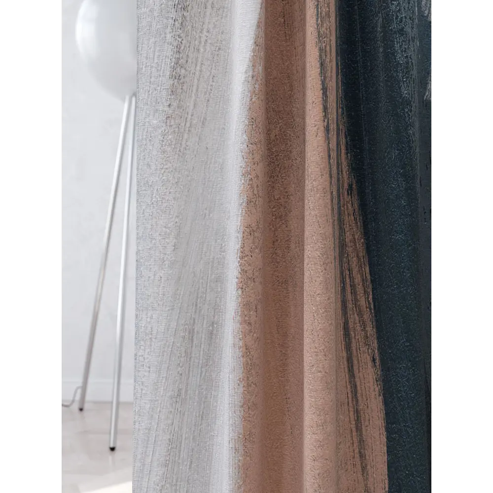 Фото 3 Штора на ленте At Home Лоританвис 150x250 см габардин цвет синий/серый/голубой AA548093 Фото 3 Штора на ленте At Home Лоританвис 150x250 см габардин цвет синий/серый/голубой AA548093